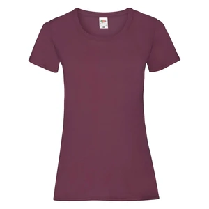 Valueweight Fruit of the Loom Burgundy T-shirt