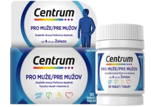 CENTRUM pre mužov multivitamín bez lepku, 30 tabliet