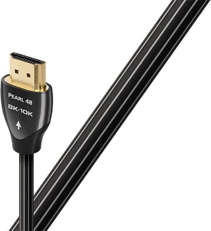 AudioQuest Pearl 2 m Blanco-Negro Cable de vídeo Hi-Fi