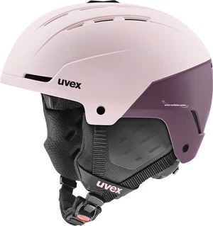 UVEX Stance Powder/PlumMat 54-58 cm Casco da sci