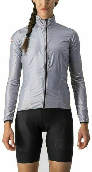 Castelli Aria Shell W Jacket Silver Gray S Veste