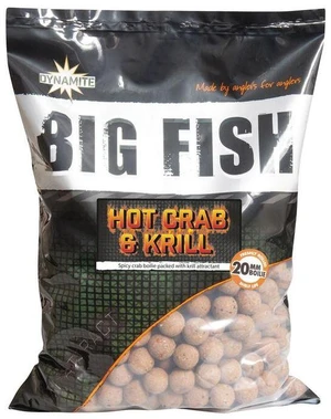 Dynamite baits boilies big fish hot crab krill - 1,8 kg 20 mm