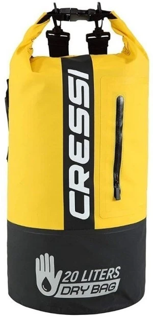 Cressi Dry Bi-Color Black/Yellow 20 L Wodoodporna torba