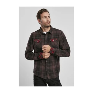 Duncan plaid shirt brown