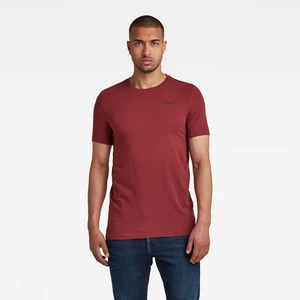 T-shirt - G-star Slim base r t ss burgundy