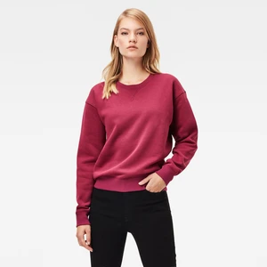 G-STAR Sweatshirt - Premium core r sw wmn ls burgundy