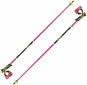 Leki Venom SL 3D Neonpink/Black/Neonyellow 125 cm Lyžařské hole