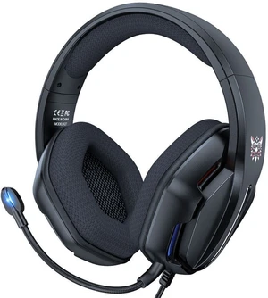 Onikuma X27 RGB Ergonomic Wired Gaming Headset Noise Canceling Mic Černá PC sluchátka