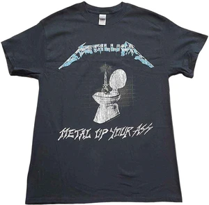 Metallica T-shirt Metal Up Your Ass Black L