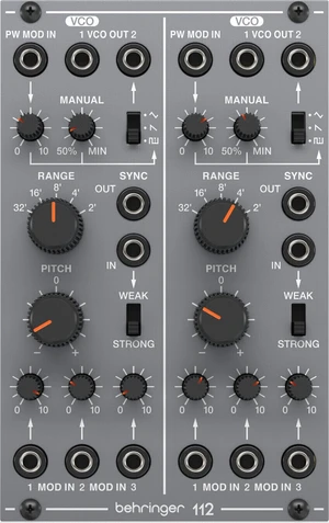 Behringer 112 DUAL VCO Système modulaire