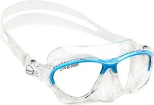 Cressi Moon Clear/Blue Transparent Junior Maska do nurkowania