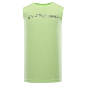 Man quick-drying tank top ALPINE PRO HOUDIN 2 french green