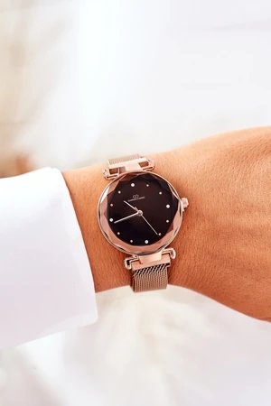 Watch on bracelet Mesh Giorgio&Dario rose gold