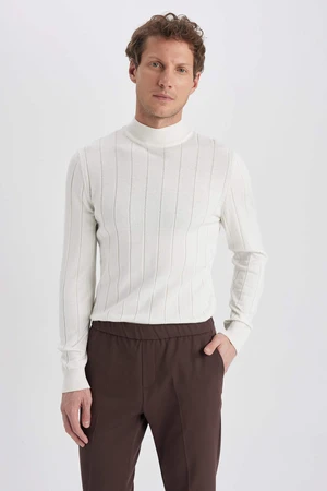 DEFACTO Slim Fit Half Turtleneck Pullover