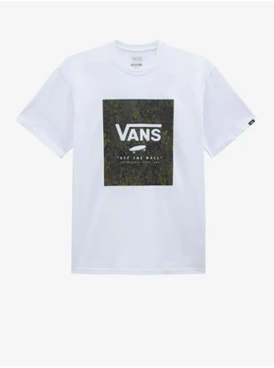 White Men's T-shirt with print VANS - Men