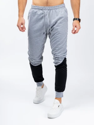 Men ́s sweatpants GLANO - light gray