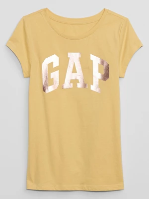 Žluté holčičí tričko GAP