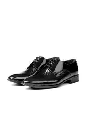 Ducavelli Shine Genuine Leather Men's Classic Shoes Patent Leather.