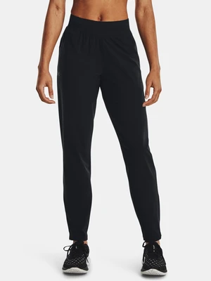 Černé dámské běžecké kalhoty Under Armour  OutRun the Storm Pant-BLK