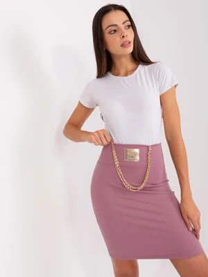 Skirt-RV-SD-9029.32P-Dark Pink