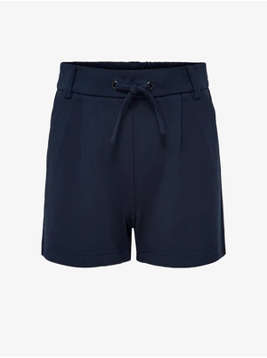 Dark Blue Girly Shorts ONLY Pop Trash - Girls