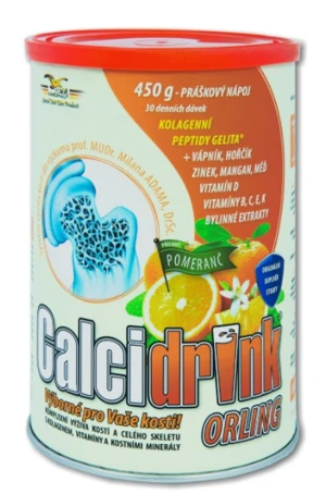 CALCIDRINK Nápoj pomeranč 450 g