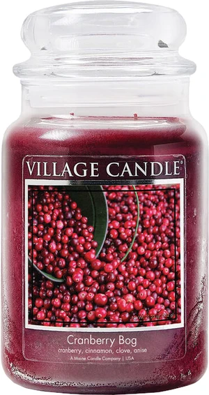 Village Candle Vonná svíčka ve skle Cranberry Bog 602 g