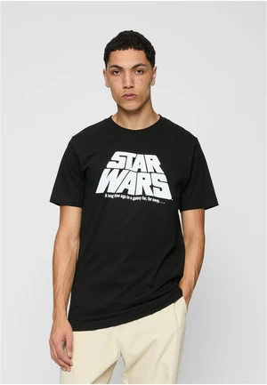 Black T-shirt with original Star Wars logo