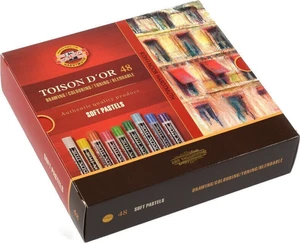 KOH-I-NOOR Toison D'or Set of Soft Pastels Trockenpastellset 48 Stück