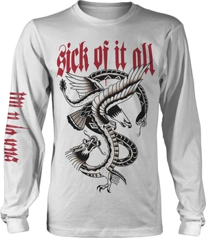 Sick Of It All Camiseta de manga corta Eagle Blanco 2XL