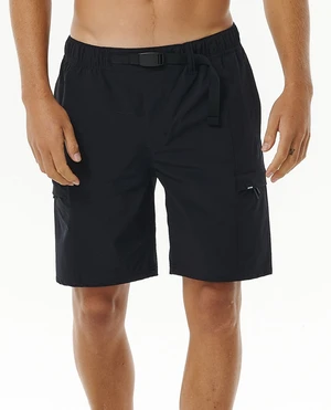 Rip Curl Shorts BOARDWALK BUCKLED CARGO VOLLEY Black