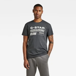 G-STAR T-shirt - Originals label r t grey