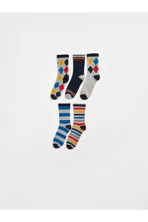 LC Waikiki 5-Piece Lcw Patterned Boy's Socks