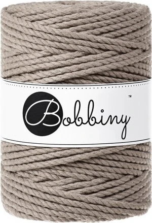 Bobbiny 3PLY Macrame Rope 5 mm 100 m Coffee Zsinór