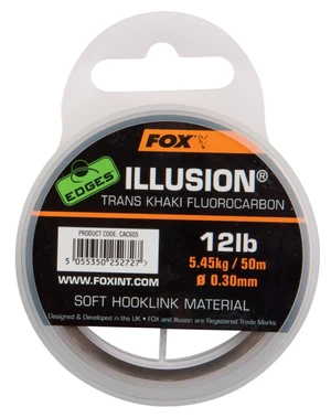 Fox Edges Illusion Fluorocarbon 50m 12lb 0,30mm