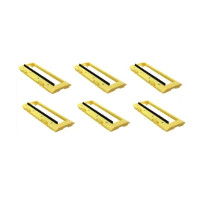 6Pcs the Yellow Main Brush Cover of the Sweeper is Suitable for A4 A4S T4 X430 X432