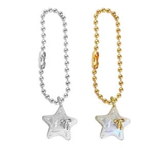 Mini Charm Star Hanging Pendant Alloy Material for Backpacks Bags and Keychains