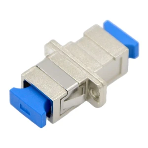 50pcs Optical Fiber Adapter Connector SC UPC/APC Metal Flange Coupler Single Mode Multimode General Free Shipping to Brazil