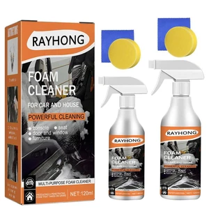 Multi-Purpose Foam Cleaner Rust Remover Cleaning Car Leather Seat Car Interior Accessories Home Kitchen Cleaning Foam Spray