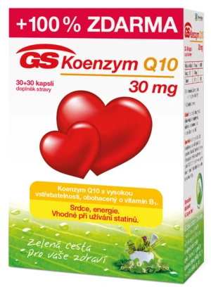 GS Koenzym Q10 30mg 60 kapslí