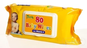 HYGIENICKÉ UTIERKY BABY WIPES S VITAMÍNOM E