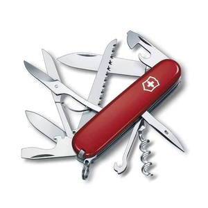 Nôž vreckový Victorinox HUNTSMAN 91 mm, červený švajčiarsky vreckový nôž HUNTSMAN • multifunkčný • dĺžka 91 mm • ponúka 15 funkcií • materiál: vysoko 