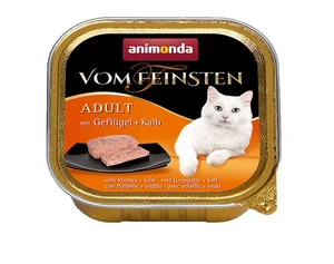 ANIMONDA cat paštéta CLASSIC 100g - Hydinová/Telecia