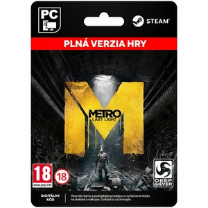 Metro: Last Light CZ [Steam] - PC