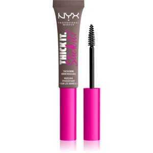 NYX Professional Makeup Thick it Stick It Brow Mascara riasenka na obočie odtieň 05 Ash Brown 7 ml