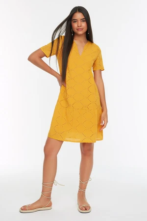 Abito da donna Trendyol Mustard