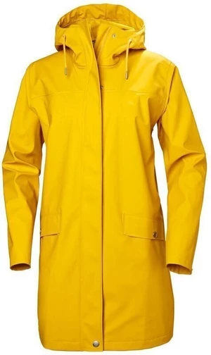 Helly Hansen W Moss Rain Coat Kurtka Essential Yellow S