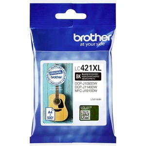 Brother Ink cartridge LC421XLBK originál Single čierna LC421XLBK