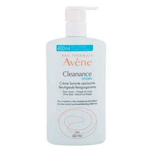 Avene Cleanance Hydra 400 ml čistiaci krém na zmiešanú pleť; na citlivú a podráždenú pleť; na dehydratovanu pleť; na problematickú pleť s akné