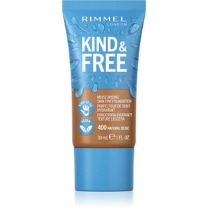 Rimmel Kind & Free lehký hydratační make-up odstín 400 Natural Beige 30 ml